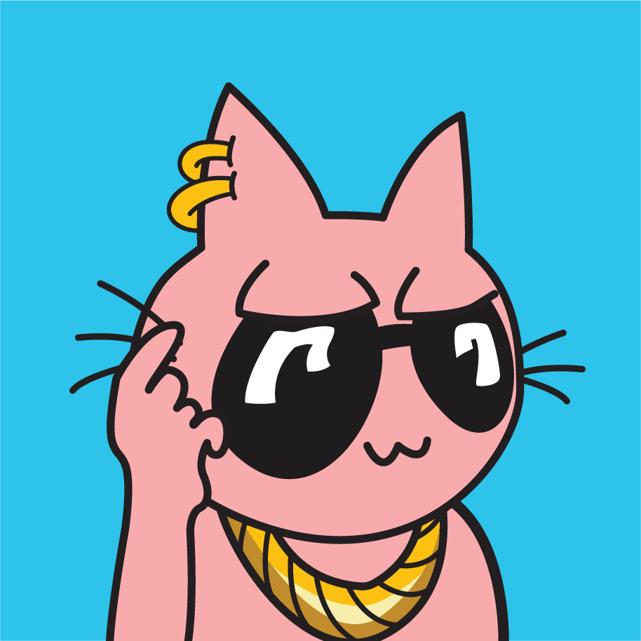 YoCat points to head